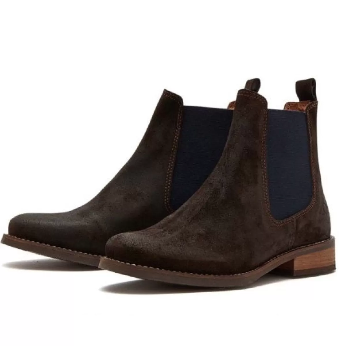Store Chatham 30% Off - Ladies Arlington Suede Chelsea Boots - Dark Brown - Size: Uk 4 (Eu37)