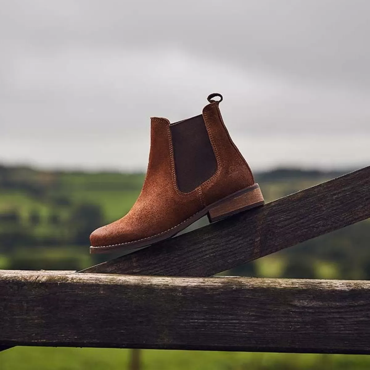 Best Chatham 30% Off - Ladies Arlington Suede Chelsea Boots - Tan Size: 5 (Eu38)