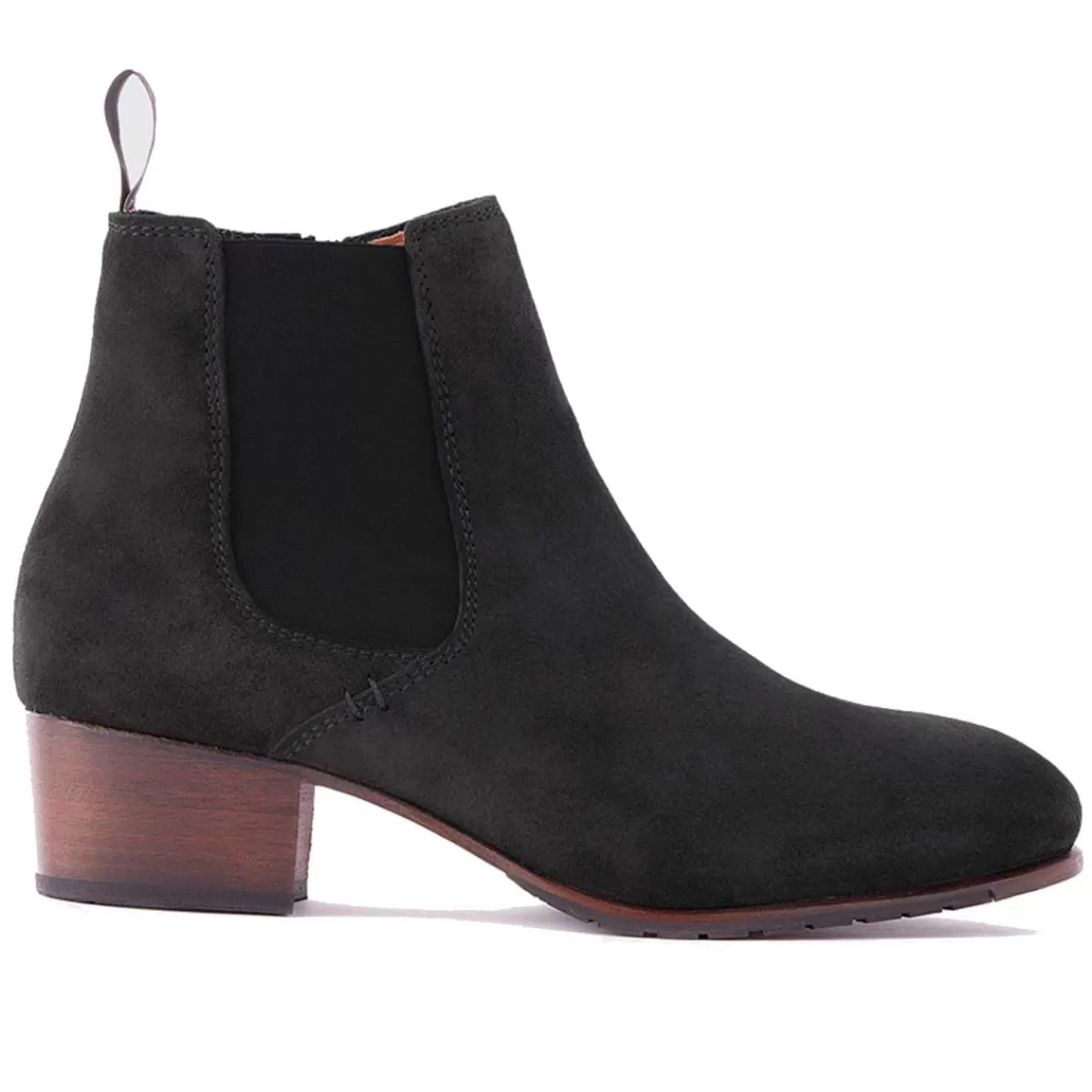 Best Sale Dubarry 30% Off - Bray Chelsea Boots - Ladies - Black Suede - Size: Uk 5.5 (Eu 39)