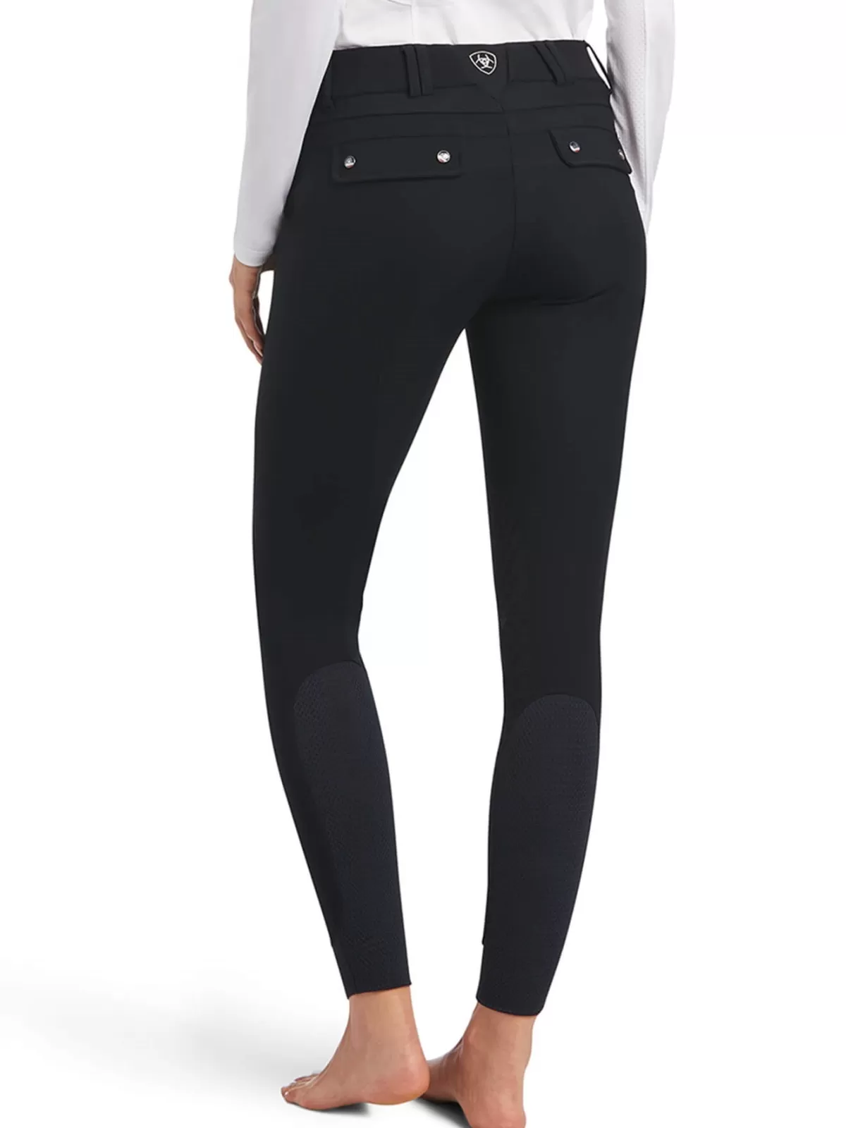 Best Ariat 40% Off - Tri Factor Grip Knee Patch Breeches - Womens - Black - Size: 26 Reg 40% Off Black Size: 26 Reg