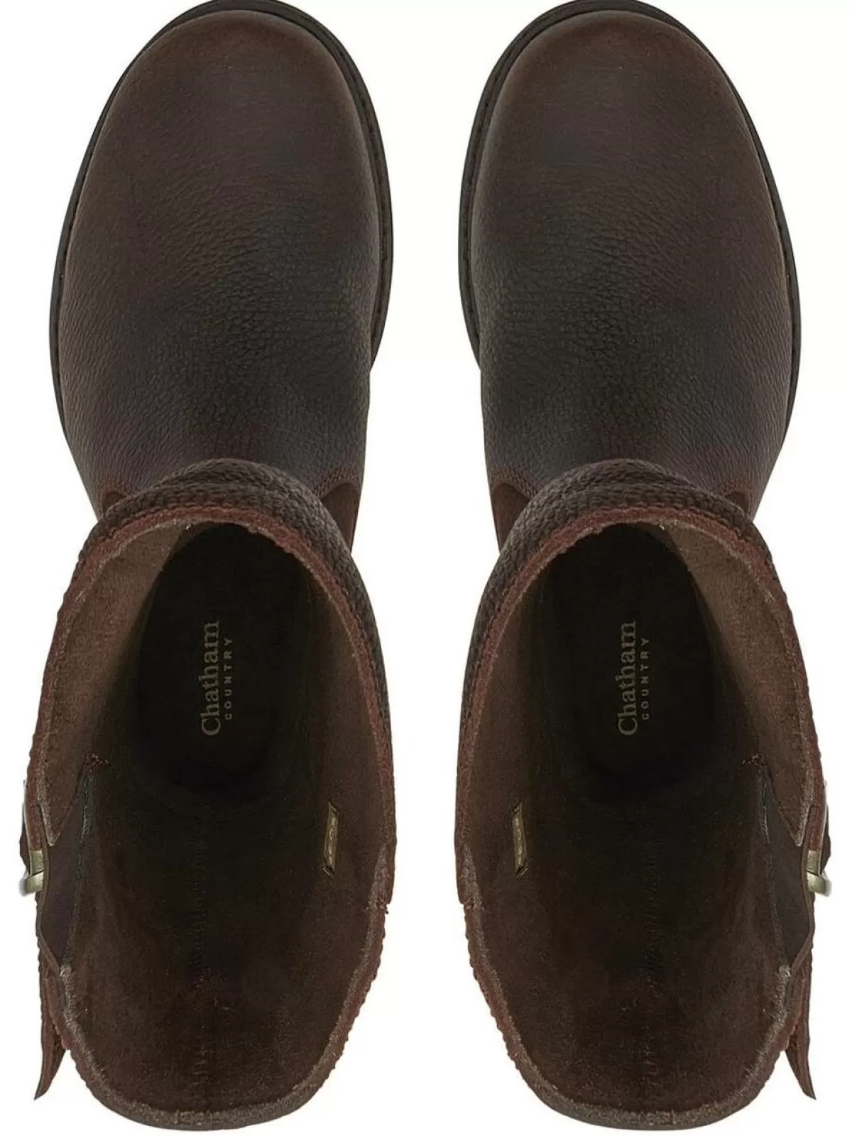 New Chatham 40% Off Ladies Brooksby Waterproof Riding Boots - Dark Brown Leather - Size: Uk 7 (Eu40)