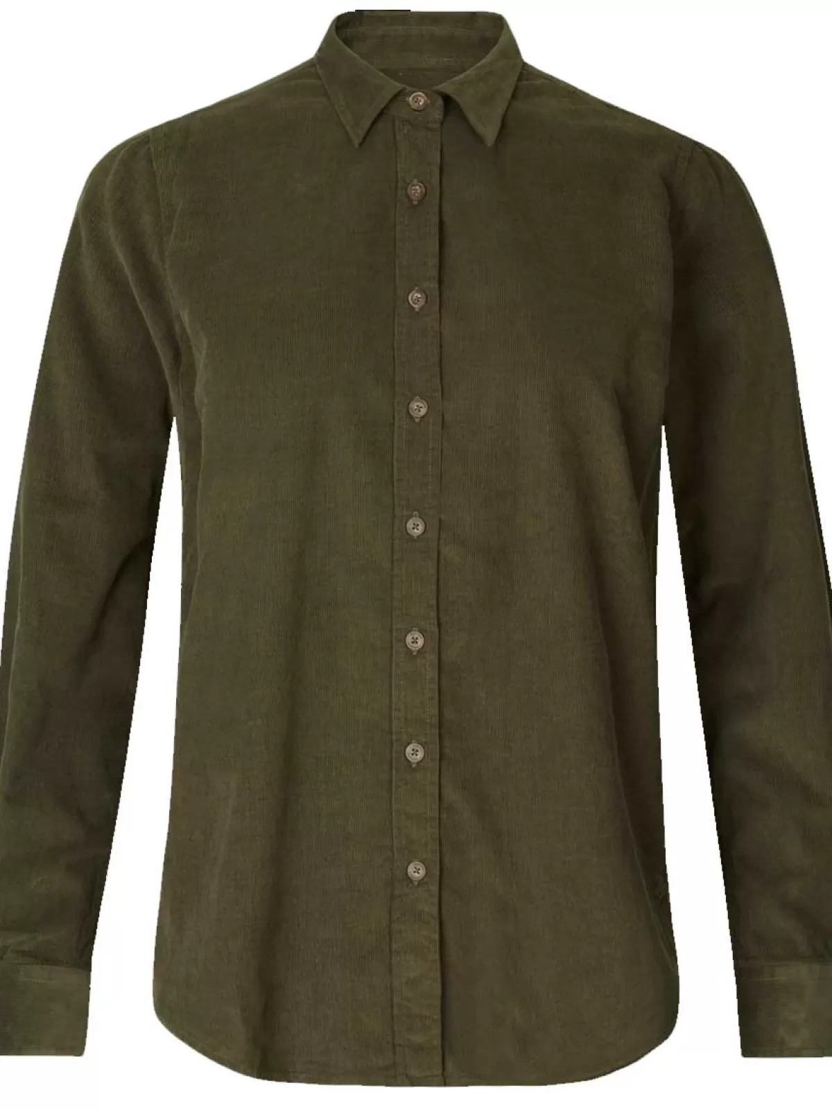 Best Sale Seeland 40% Off Olivia Shirt - Ladies Cotton Corduroy - Pine Green