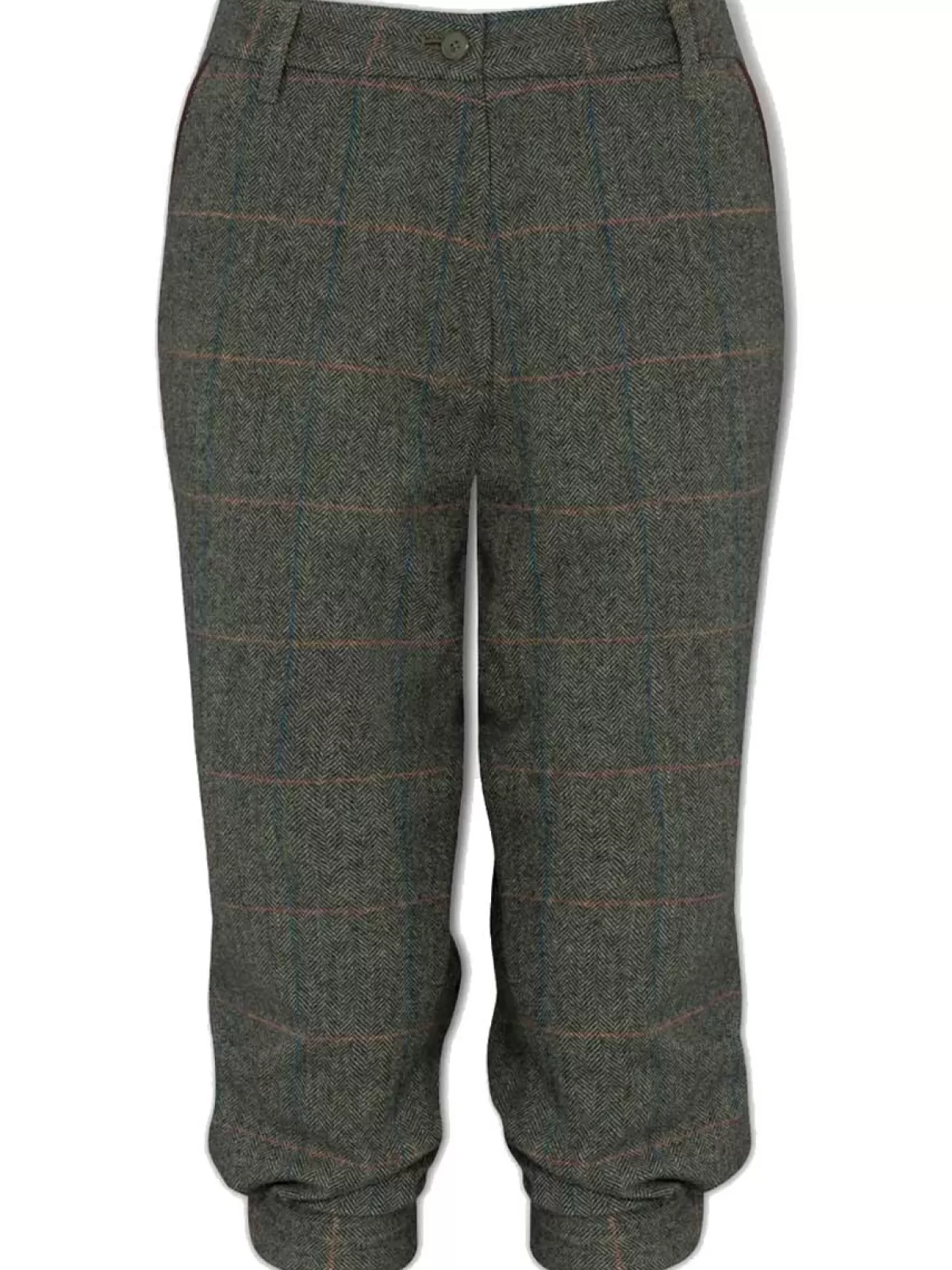 Shop Alan Paine 50% Off Combrook Ladies Tweed Breeks - Spruce - Size: Uk 14