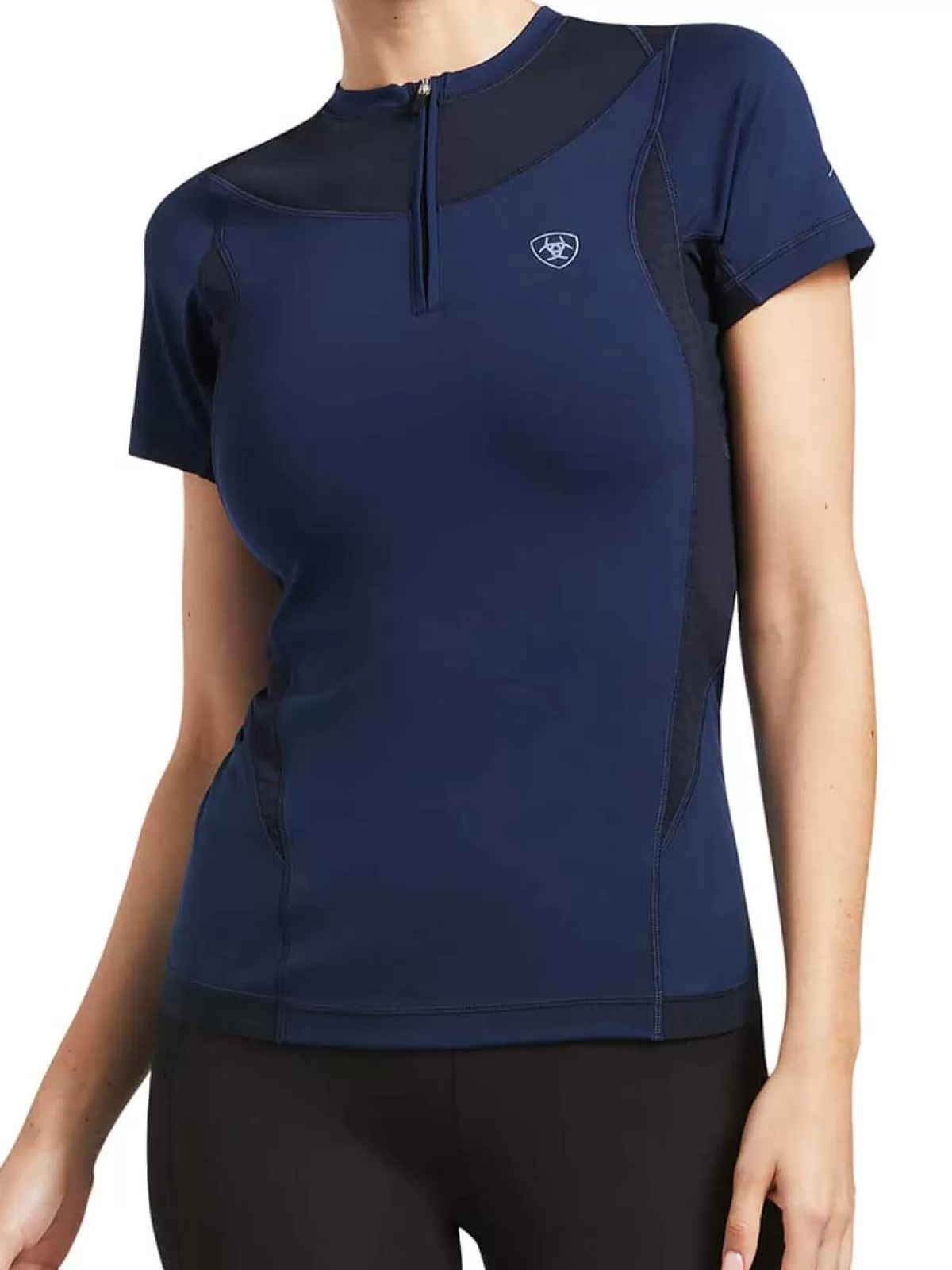 Cheap Ariat 50% Off Ascent 1/4 Zip Baselayer - Womens - Navy - Size: Xl 50% Off Ariat Ascent 1/4 Zip Baselayer Womens Navy Size: Xl