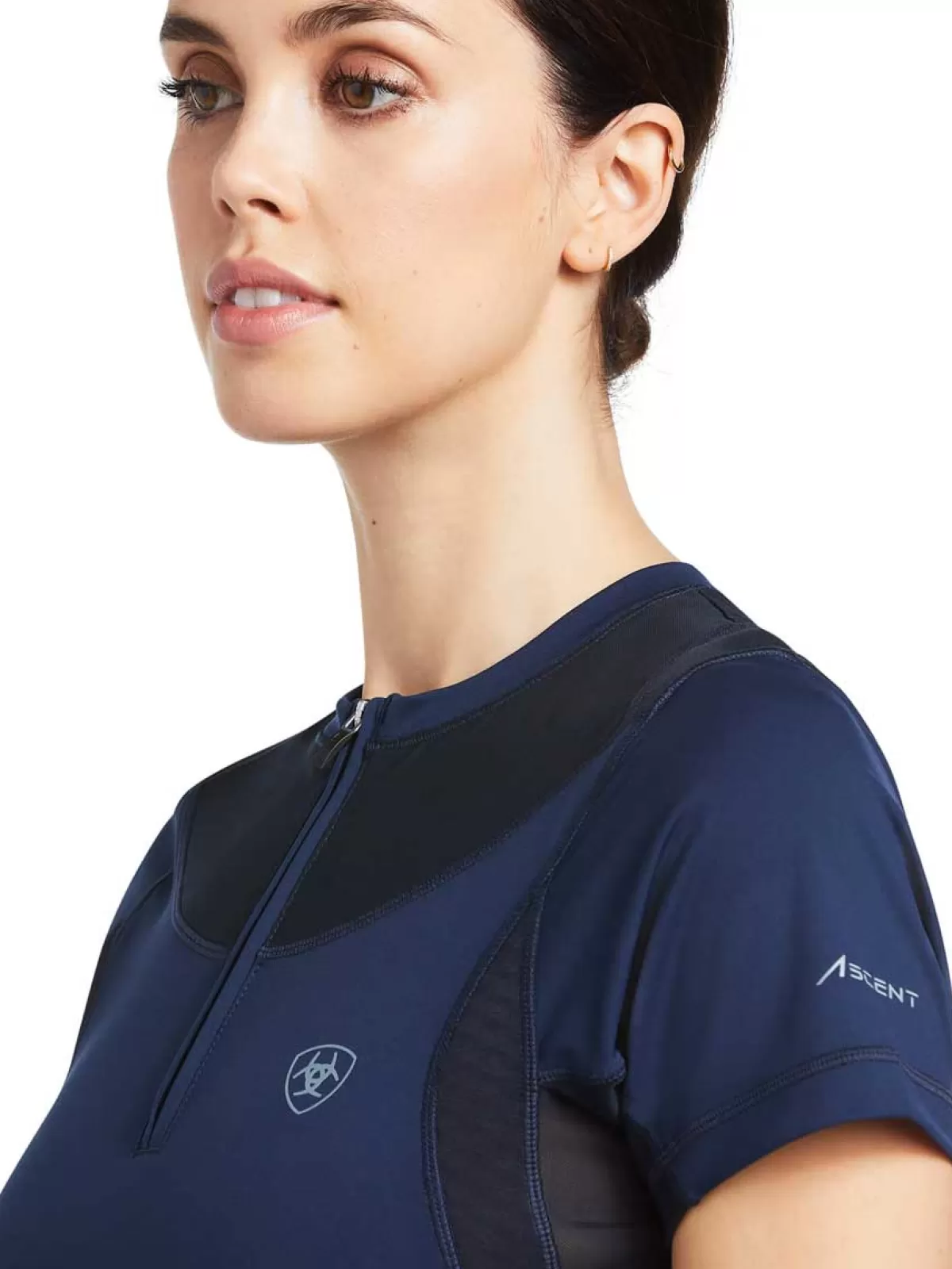 Cheap Ariat 50% Off Ascent 1/4 Zip Baselayer - Womens - Navy - Size: Xl 50% Off Ariat Ascent 1/4 Zip Baselayer Womens Navy Size: Xl