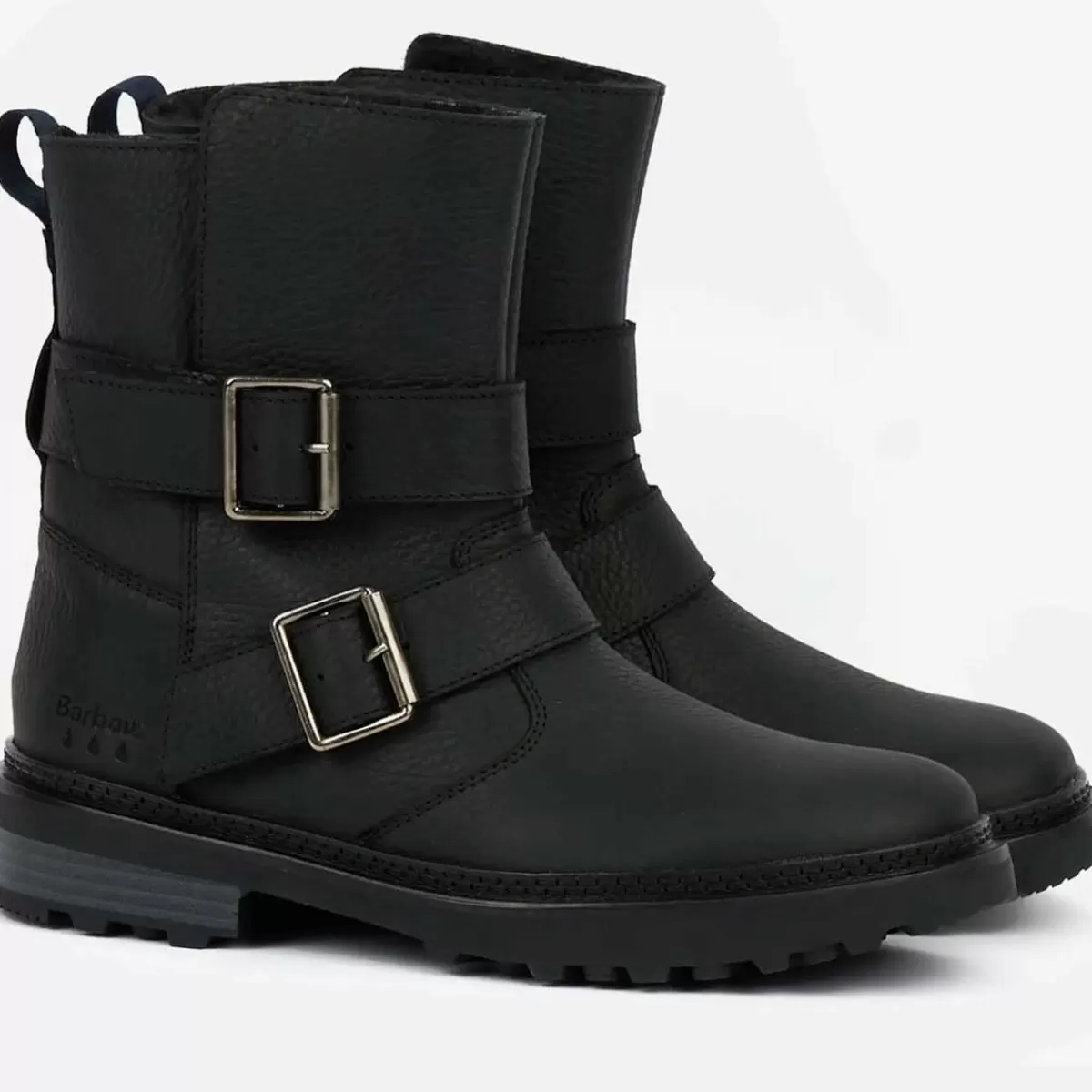 Outlet Barbour 50% Off Spear Fur Lined Boots - Ladies - Black - Size: 5 (Eu38)