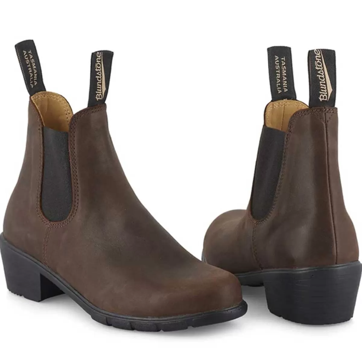 New Blundstone 50% Off 1673 Boots - Women's Series - Leather - Antique Brown - Size: Uk 4
