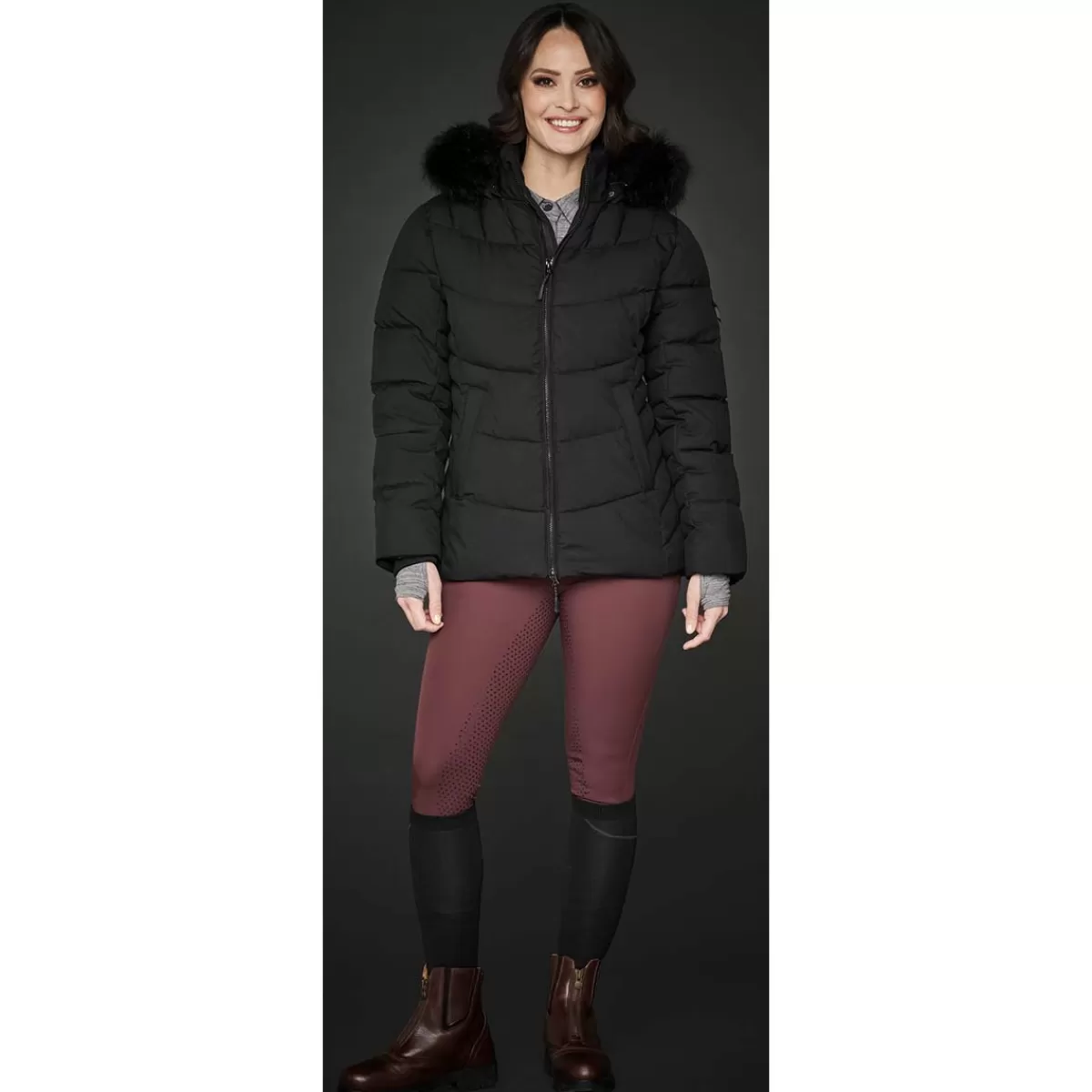 Online Mountain Horse 50% Off Pepper Padded Jacket - Ladies - Black - Size: Large