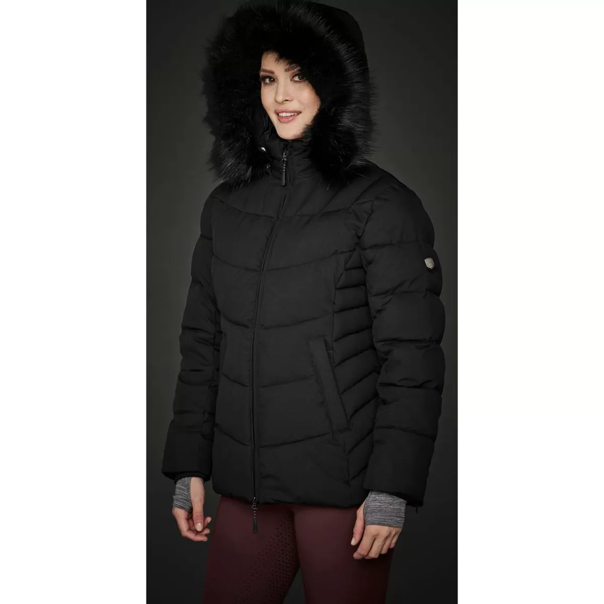 Online Mountain Horse 50% Off Pepper Padded Jacket - Ladies - Black - Size: Large