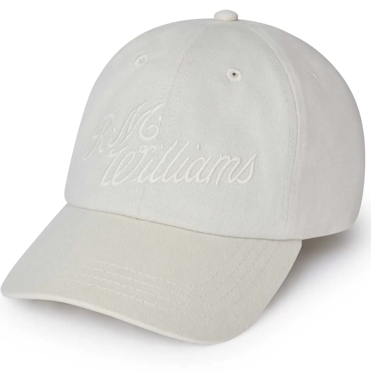 Best RM Williams 50% Off Script Logo Cap - Bone 50% Off Bone