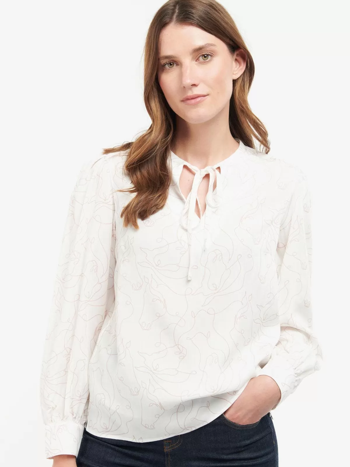 Sale Barbour 60% Off Regia Top - Ladies - Classic Multi - Size: Uk 8