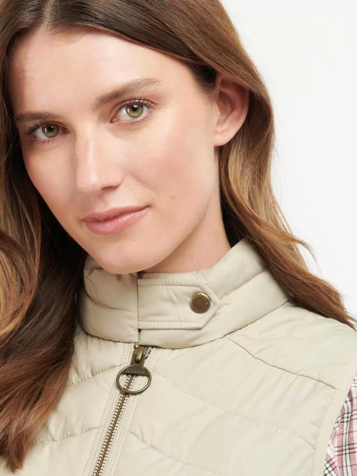 Discount Barbour 60% Off Stretch Cavalry Gilet - Ladies - Light Sand - Size: Uk 8