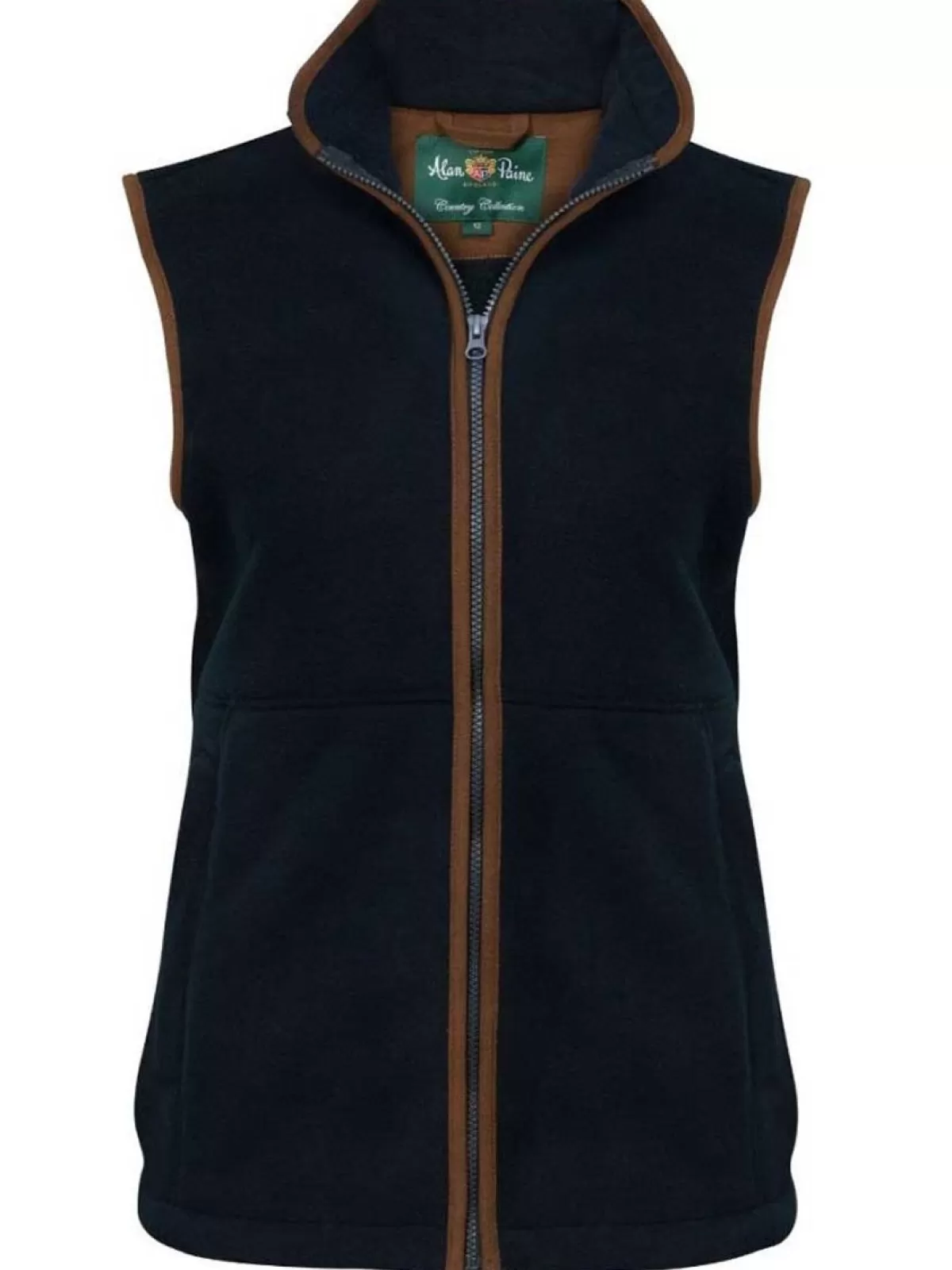 Cheap Alan Paine Aylsham Ladies Fleece Gilet Dark Navy