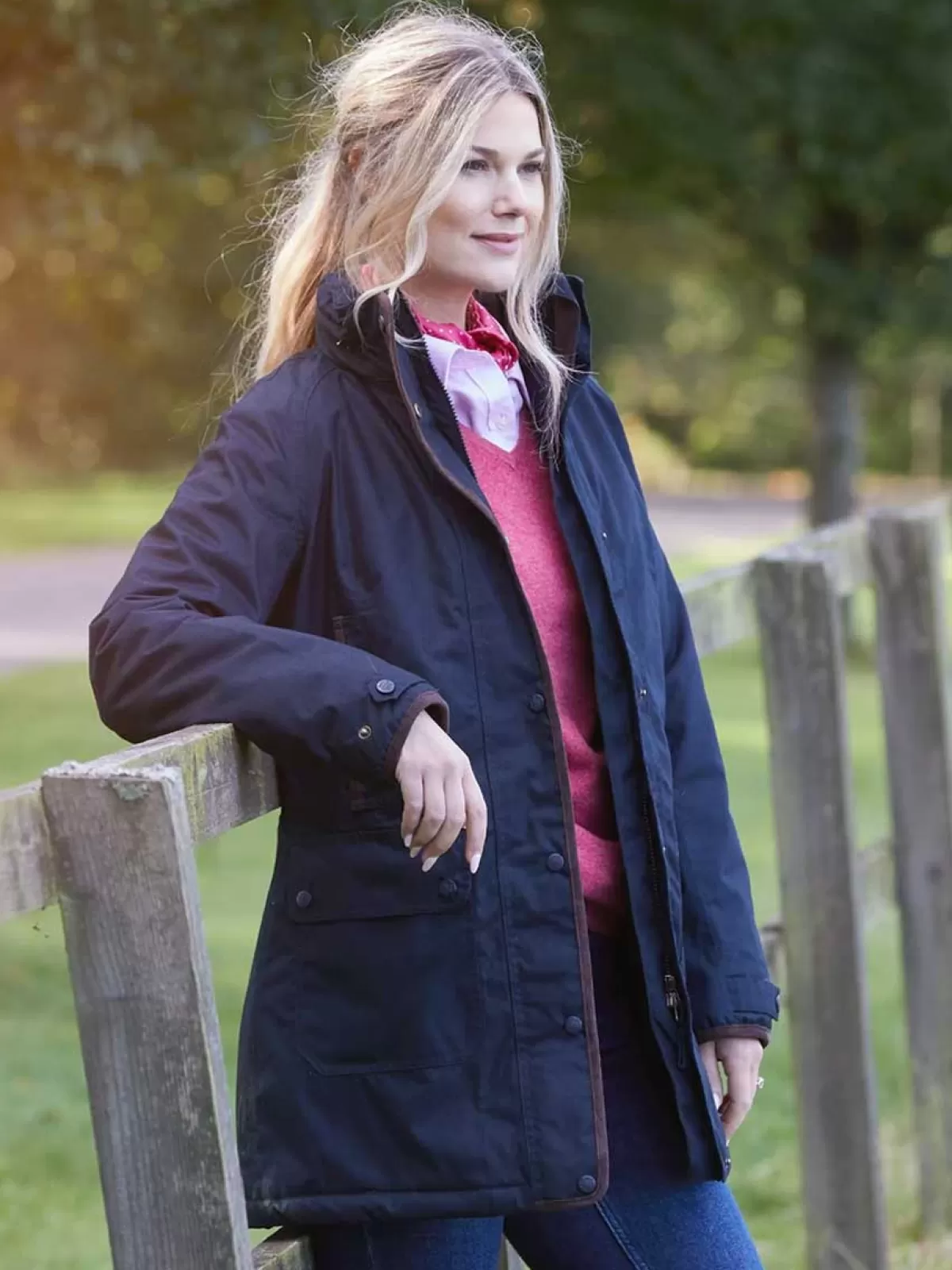 Online Alan Paine Fernley Weekend Coat - Ladies Waterproof - Navy