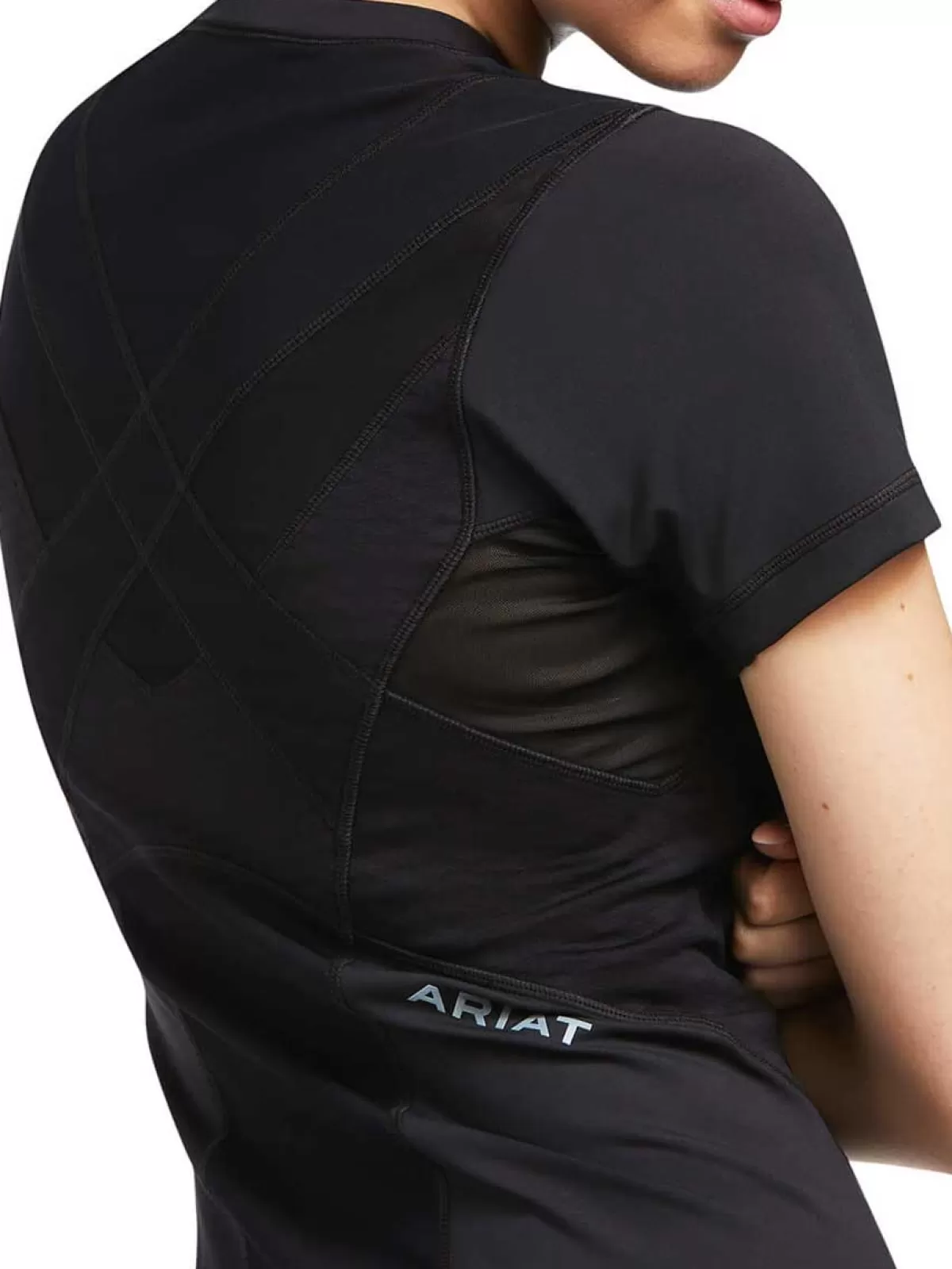 Hot Ariat Ascent 1/4 Zip Baselayer - Womens - Black Ariat Ascent 1/4 Zip Baselayer Womens Black