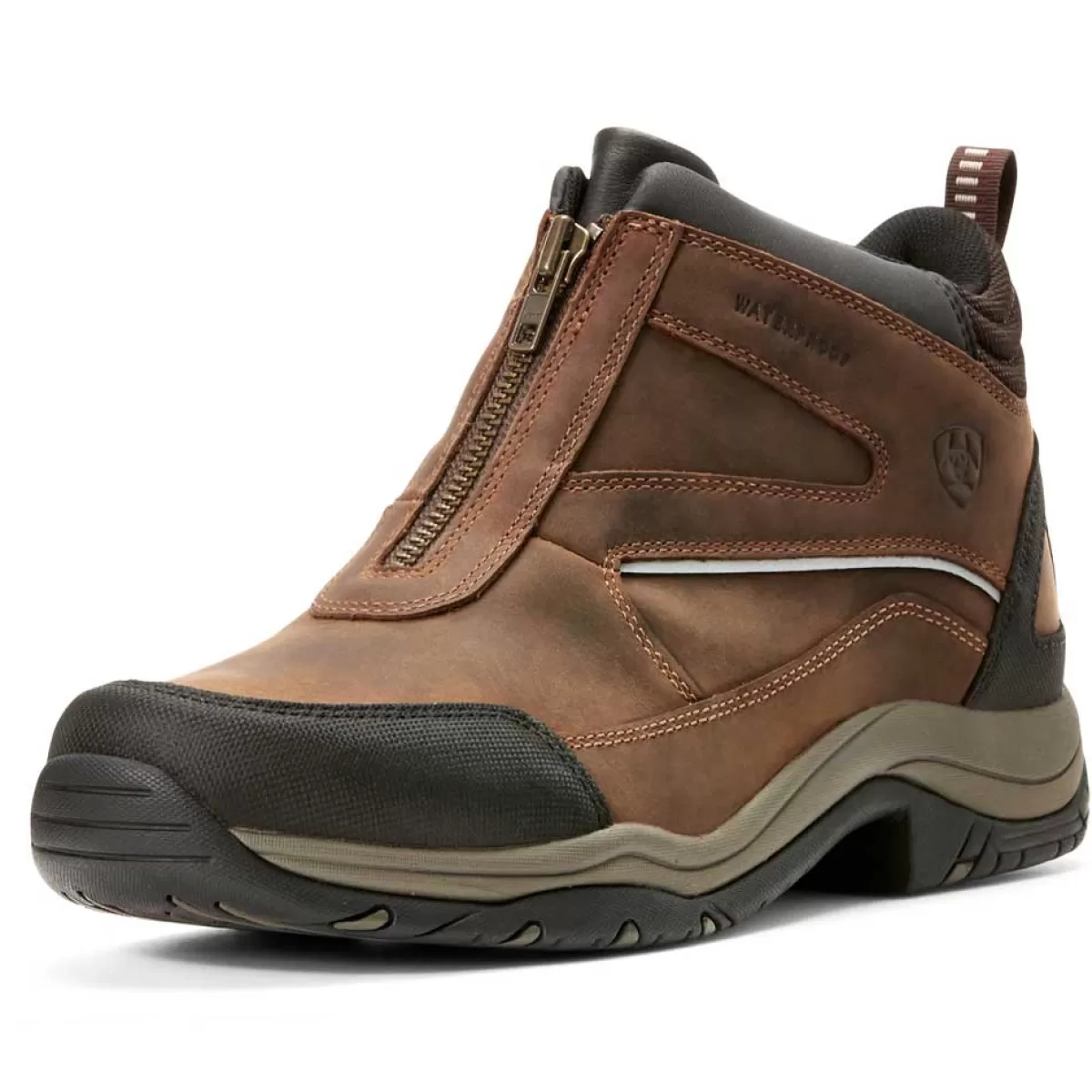 Discount Ariat Boots - Mens Telluride Zip H20 - Copper