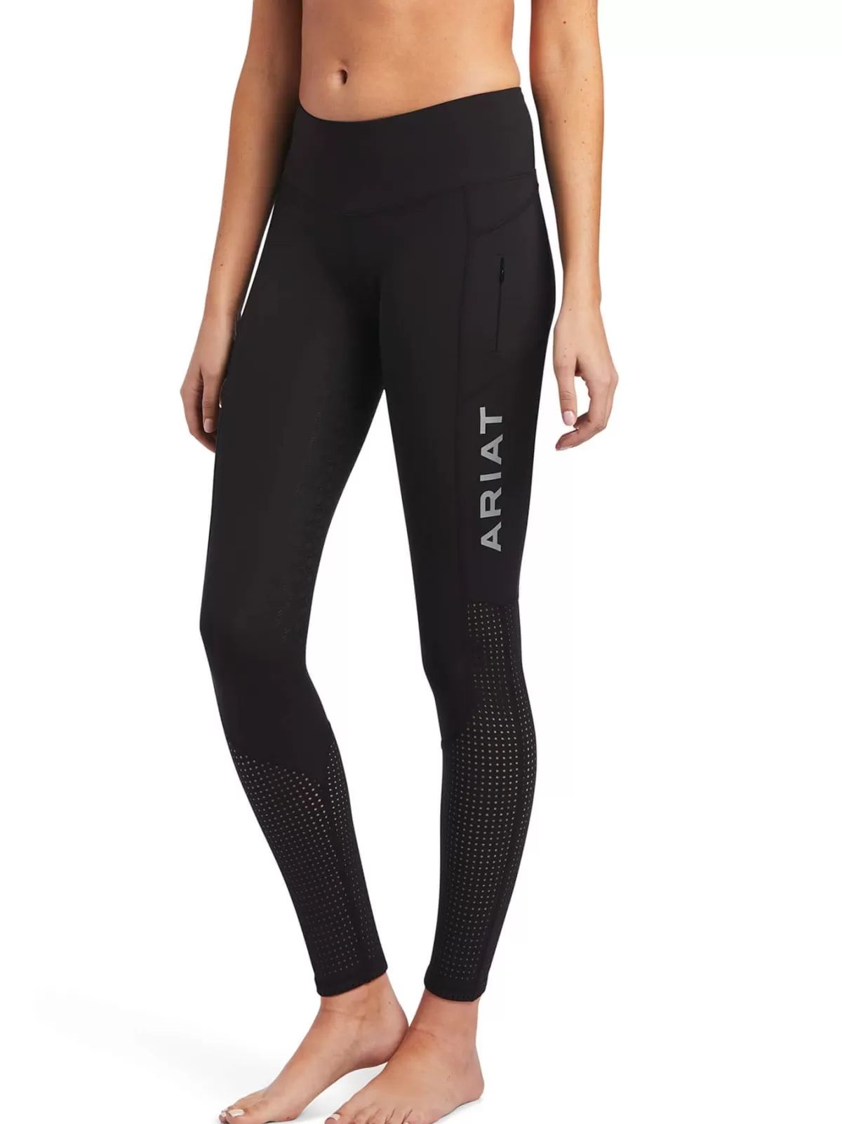 Sale Ariat Eos Full Seat Riding Tights - Womens Black