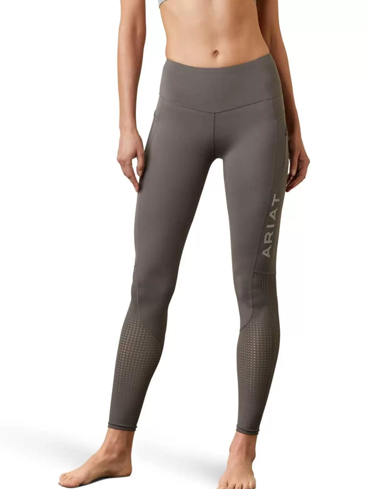 Flash Sale Ariat Eos Full Seat Riding Tights - Womens Plum Grey