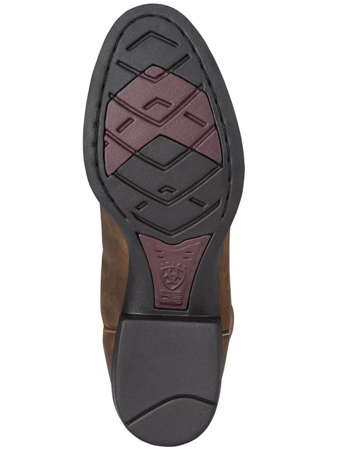 Clearance Ariat Heritage Roper Boots - Womens Western Cowgirl - Distressed Brown