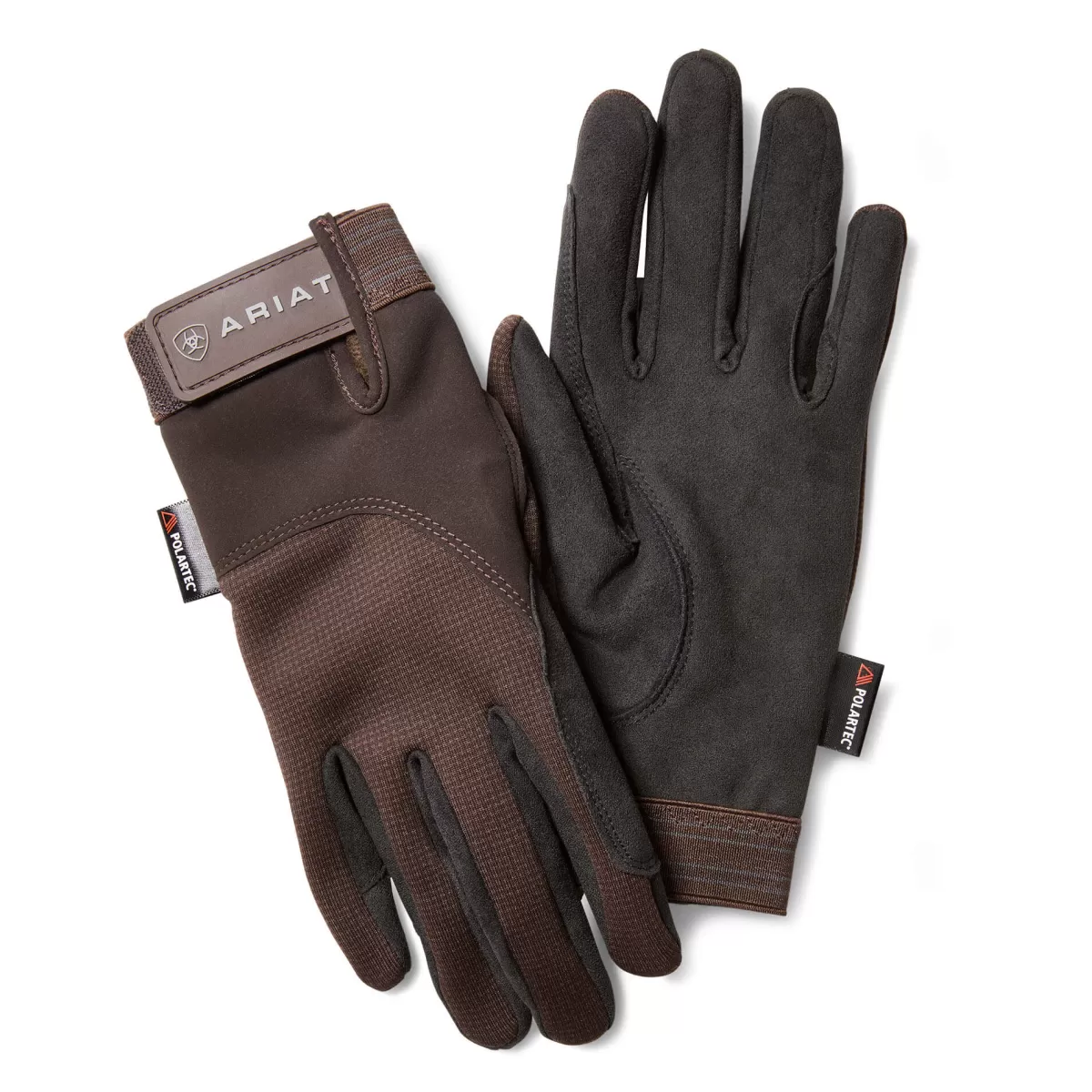 Outlet Ariat Riding Gloves - Insulated Tek Grip Bark