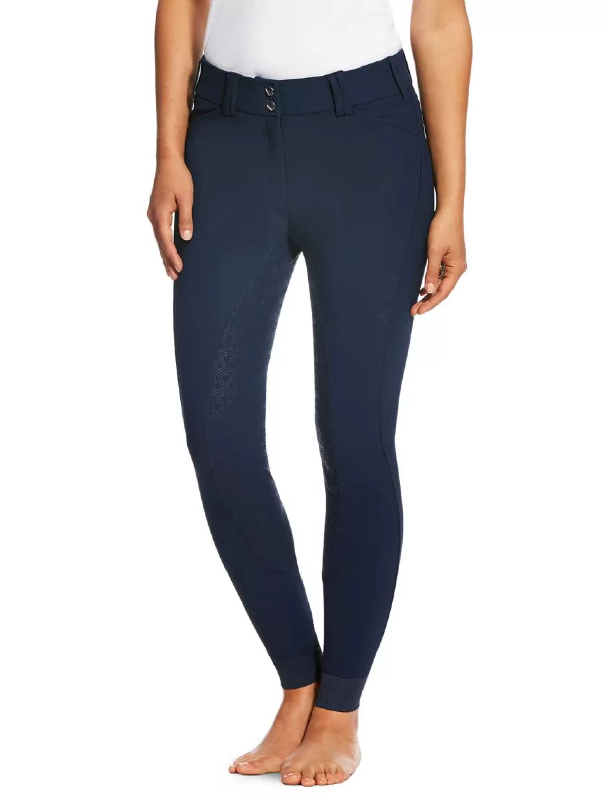 Clearance Ariat Tri Factor Grip Full Seat Breeches – Womens Navy