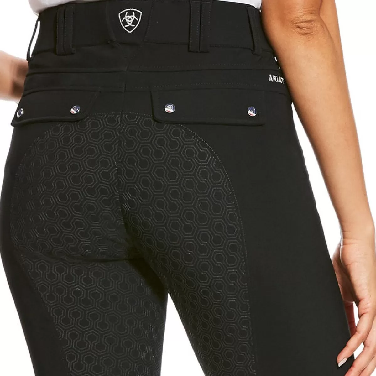 Flash Sale Ariat Tri Factor Grip Full Seat Breeches – Womens Black