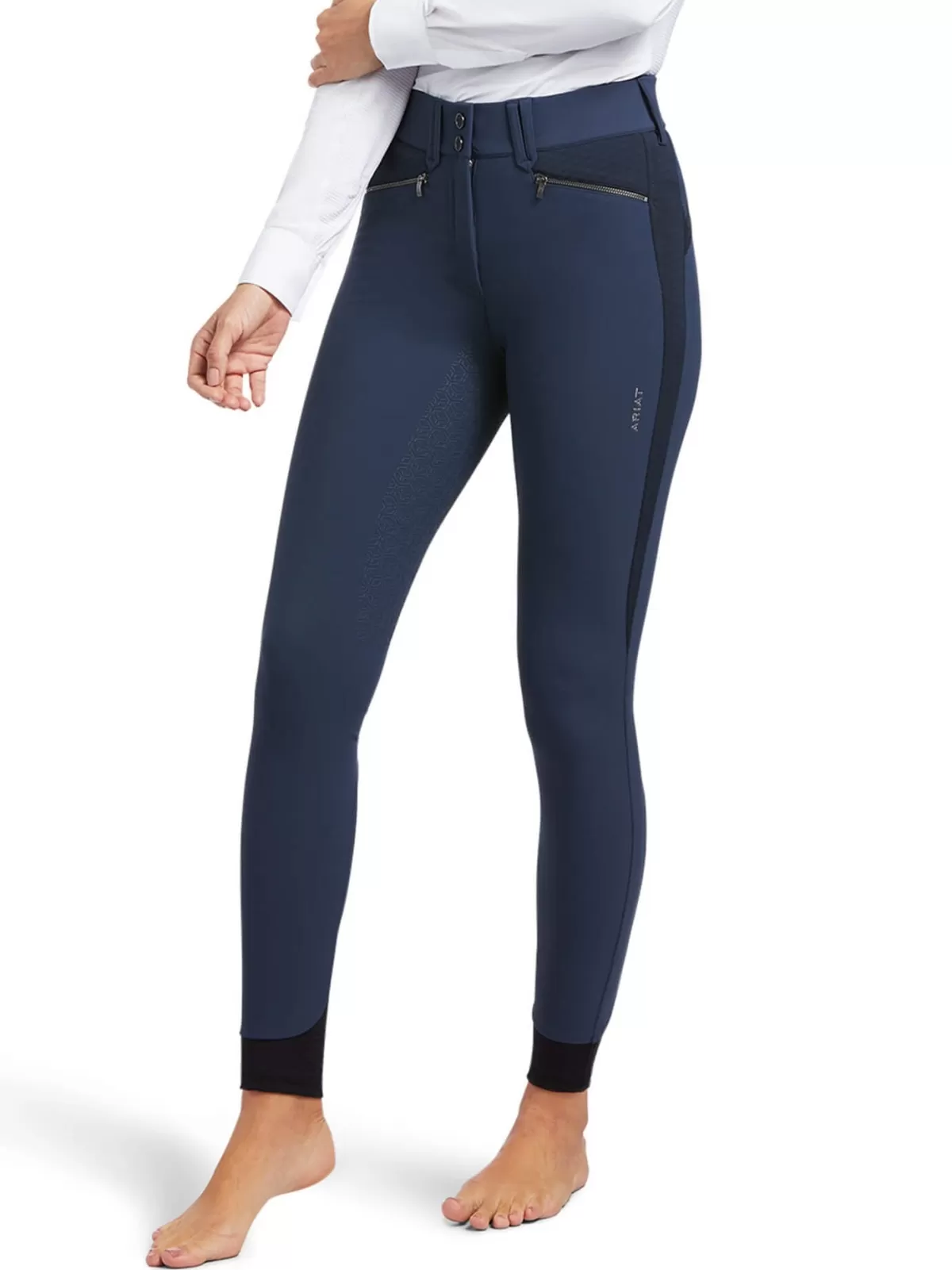 Best Ariat Tri Factor X Bellatrix Full Seat Breeches – Womens - Blue Nights