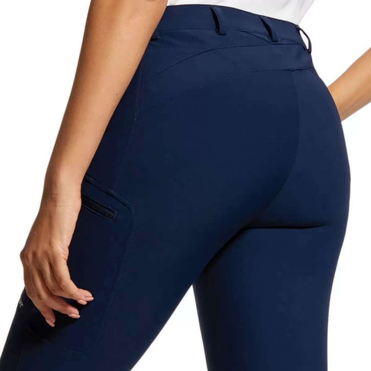 Cheap Ariat Triton Grip Knee Patch Breeches – Womens - Navy