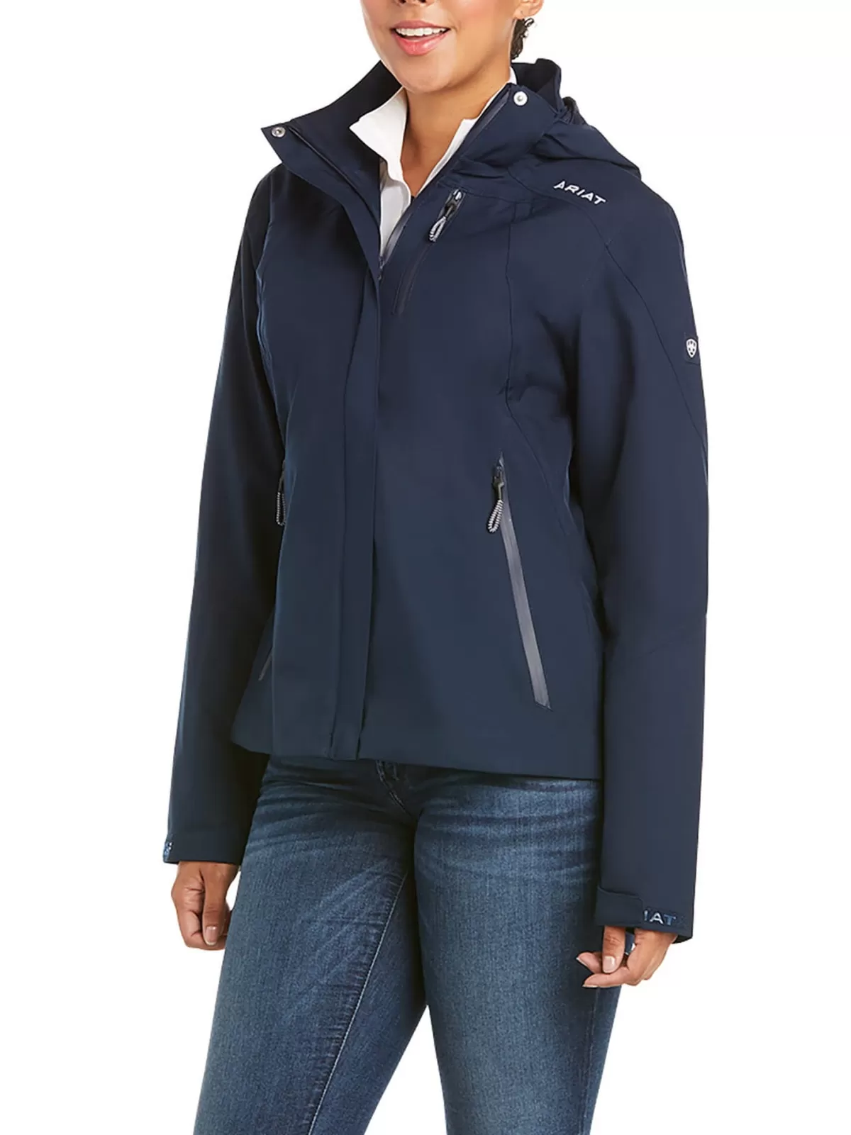 Clearance Ariat Women's Coastal Waterproof Jacket - Navy