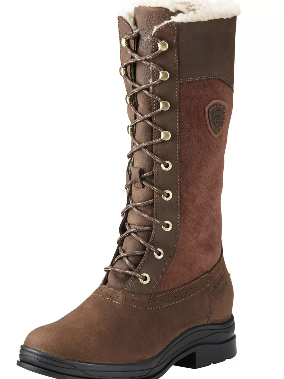 Fashion Ariat Wythburn Boots - Womens Waterproof H2O Insulated - Java Insulated Java