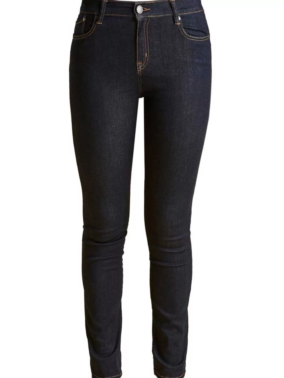 Shop Barbour Jeans - Ladies Essential Slim Fit - Rinse Navy