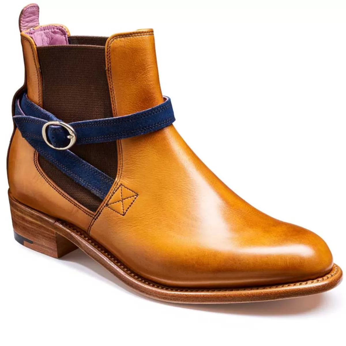 New Barker Shoes Barker Alexandra Boots - Ladies Chelsea - Cedar Calf