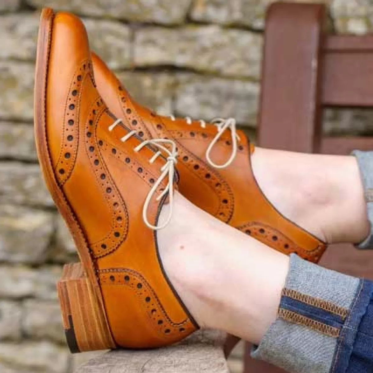 Best Barker Shoes Barker Sloane Shoes - Ladies Brogues - Cedar Calf