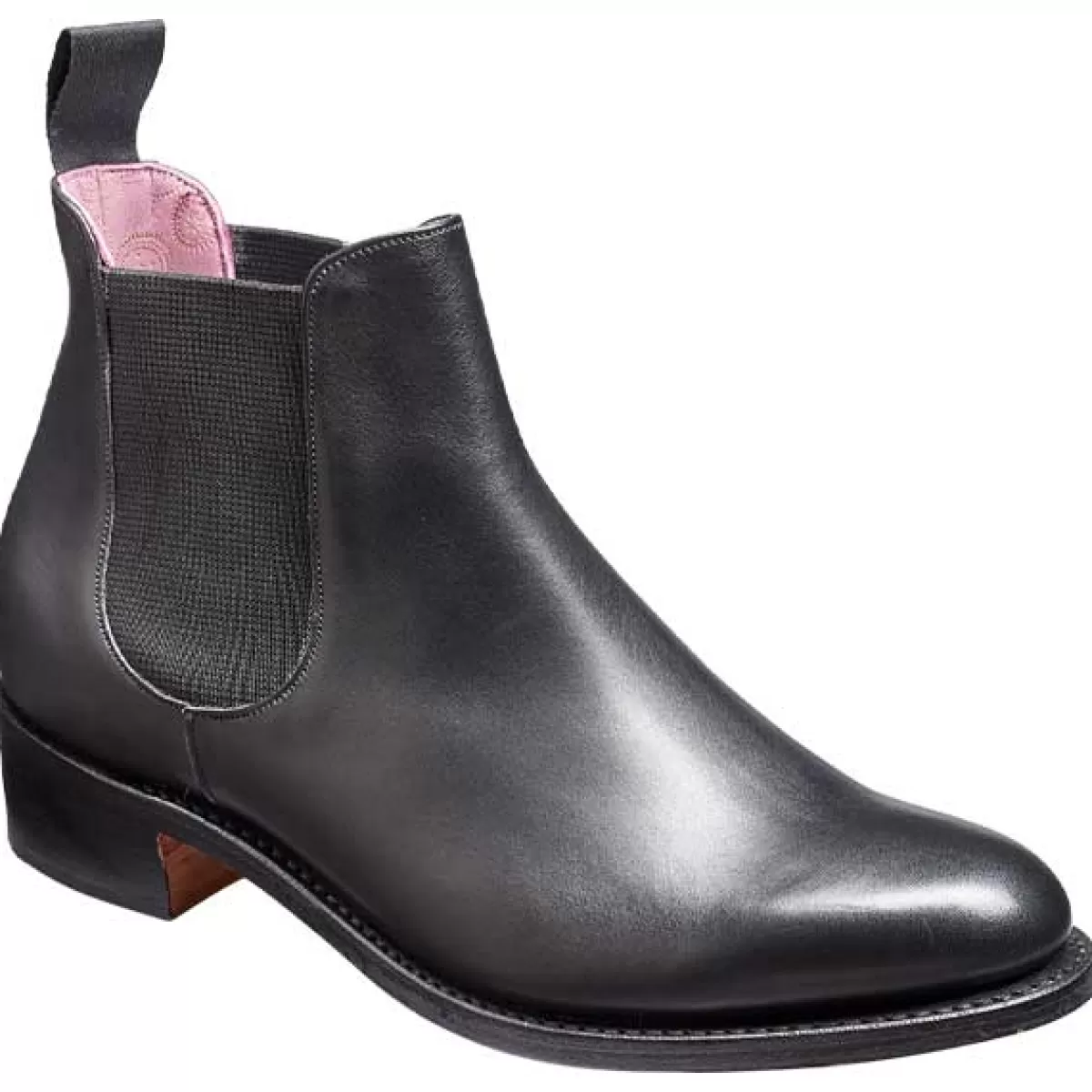 Cheap Barker Shoes Barker Violet Boots - Ladies Chelsea Black Calf