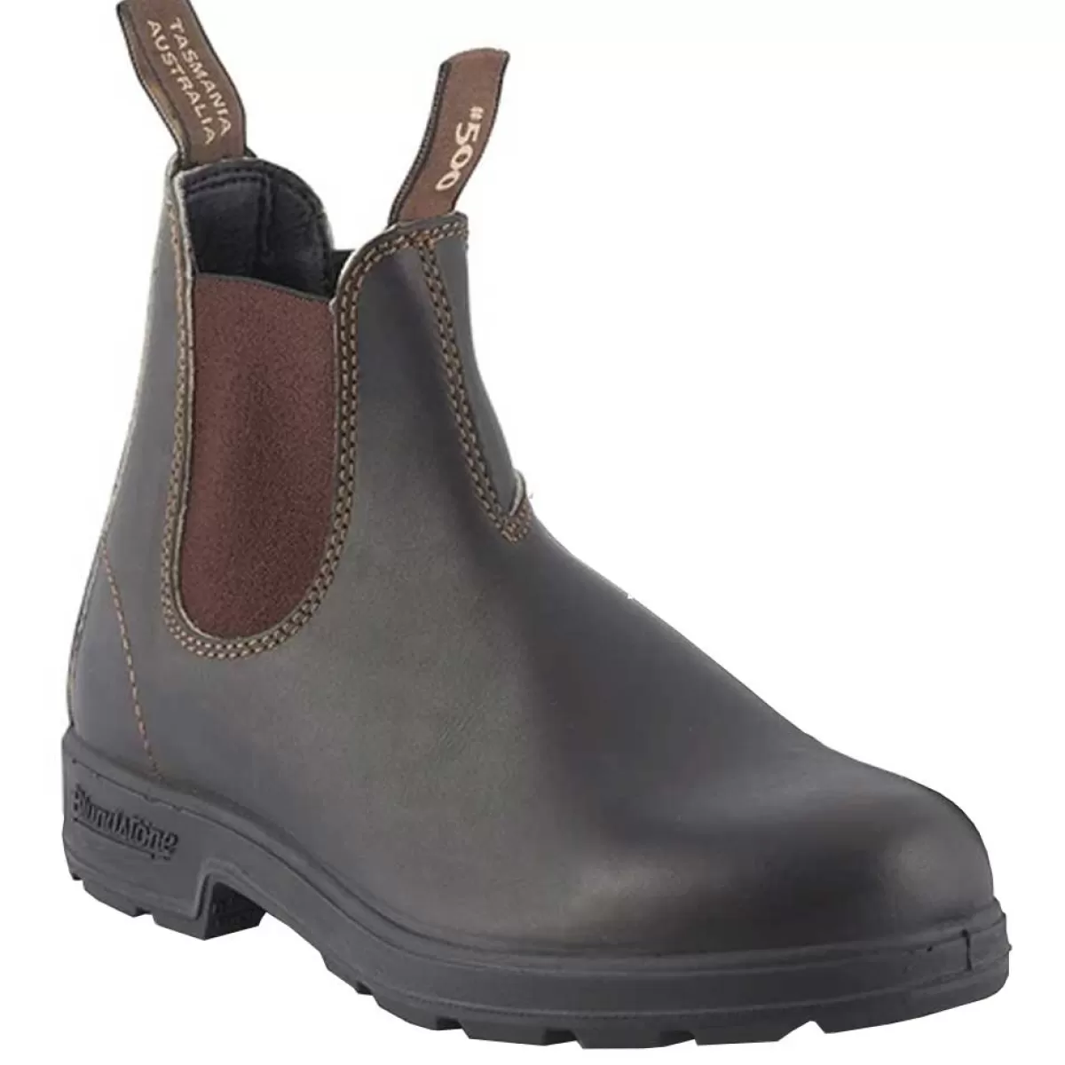 Outlet Blundstone Boots - 500 Leather - Stout Brown