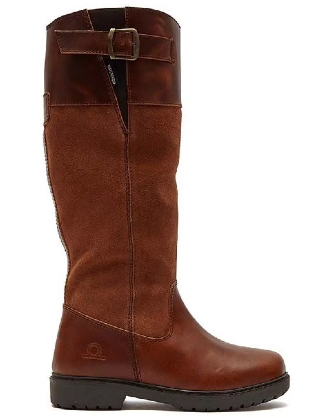 Outlet Chatham Ladies Brooksby Waterproof Riding Boots - Tan Suede