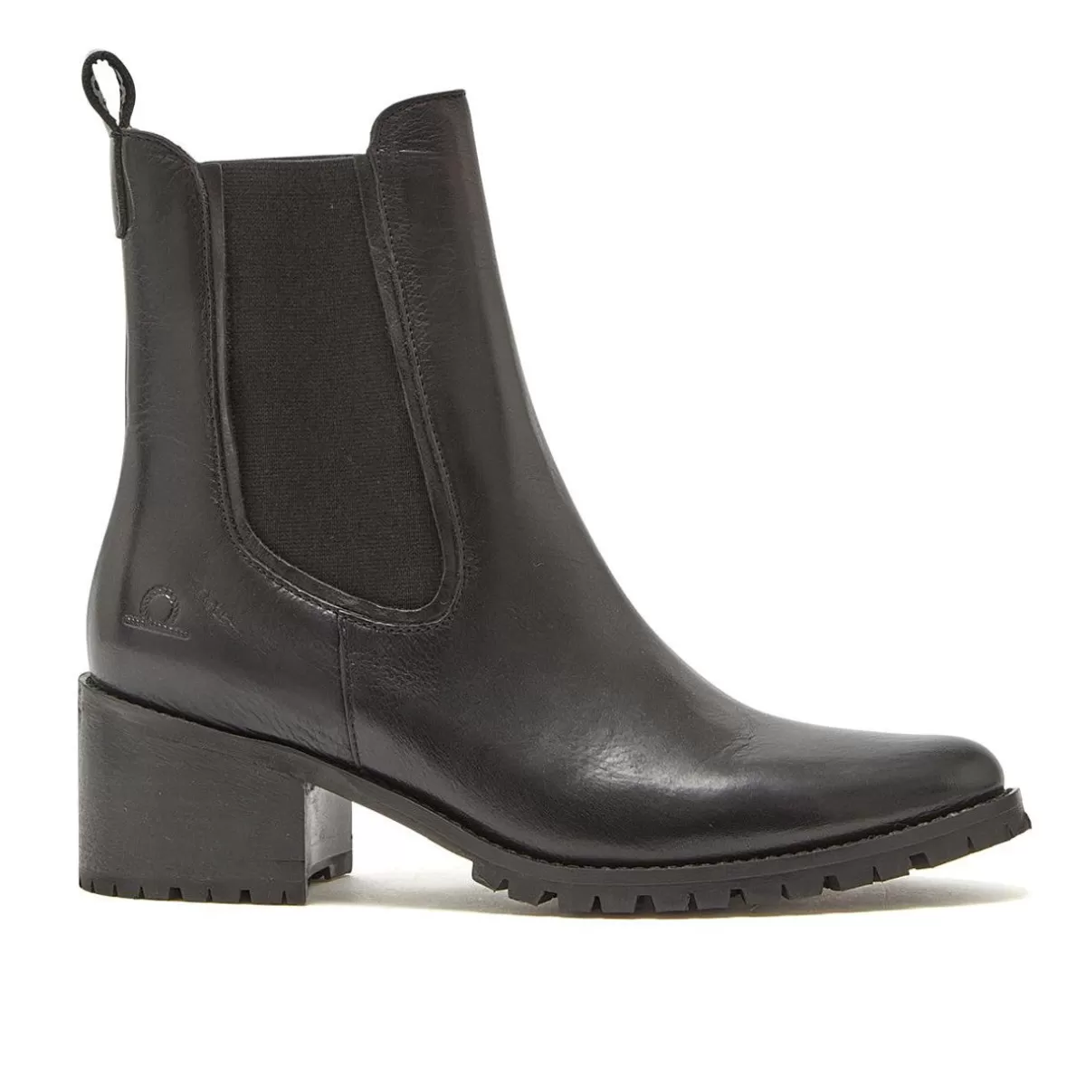 Cheap Chatham Ladies Vyne Heeled Chelsea Boots Black