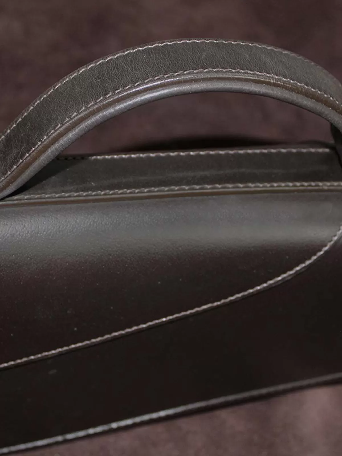 Best Coleman Baines Water Buffalo Leather Shotgun Slip With Flap, Buckle & Zip - Dark Havana