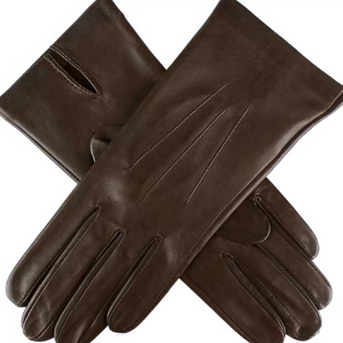 Best Dents Ladies Joanna Unlined Short Leather Gloves - Mocha