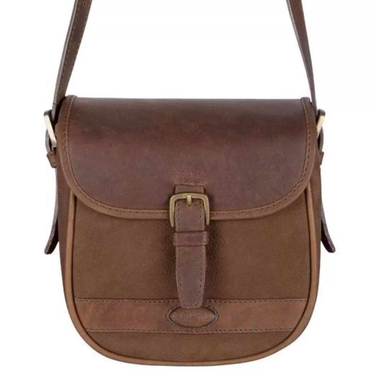 Fashion Dubarry Ballymena Handbag - Ladies Saddle Style Leather - Walnut