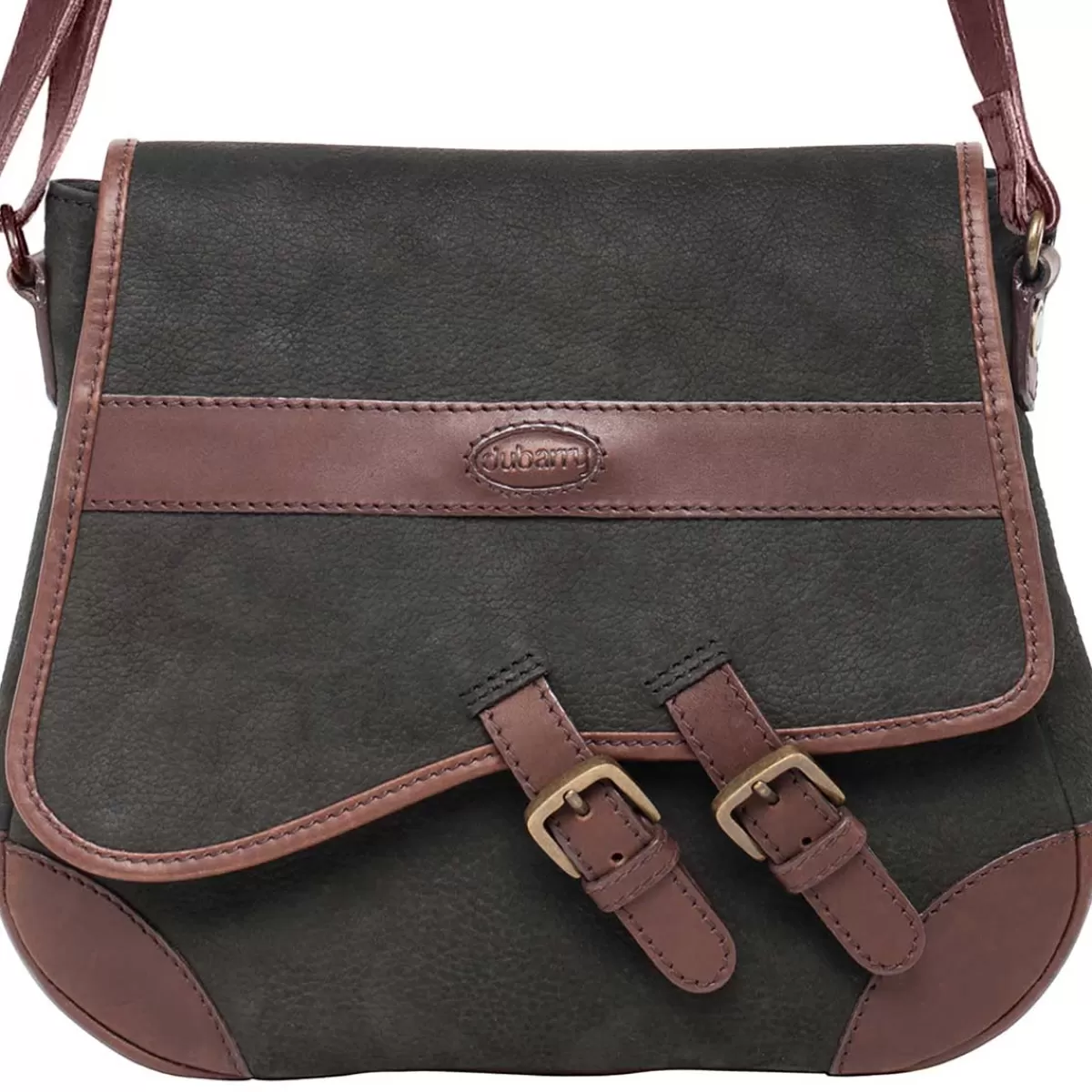 Outlet Dubarry Boyne Leather Handbag - Ladies - Black & Brown Dubarry Boyne Leather Handbag Ladies Black & Brown