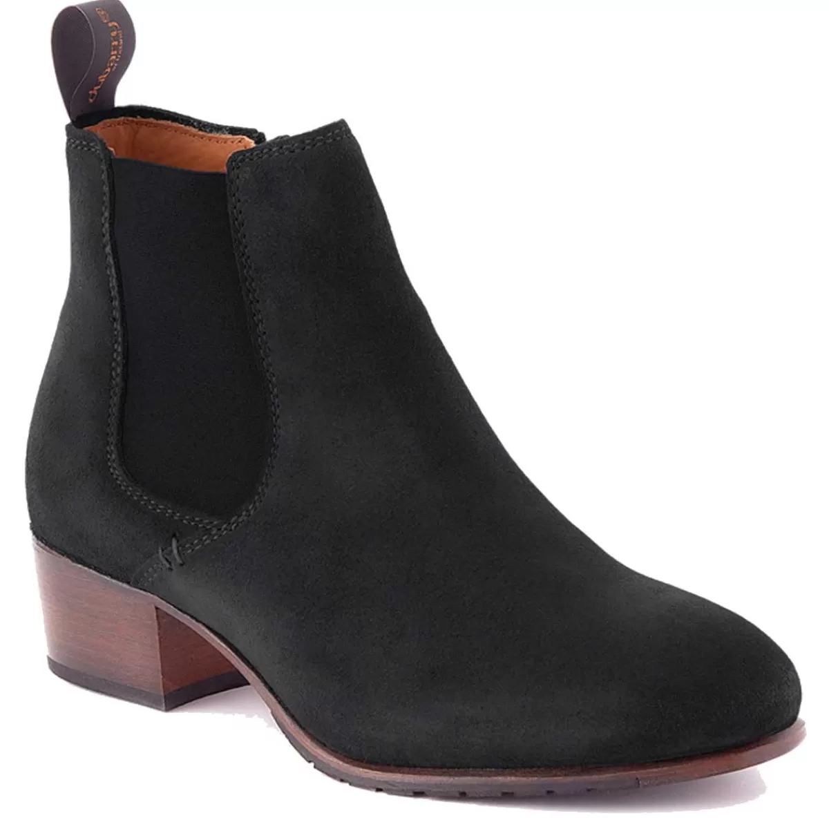 Clearance Dubarry Bray Chelsea Boots - Ladies Black Suede