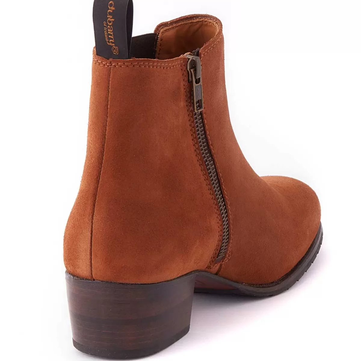 New Dubarry Bray Chelsea Boots - Ladies Camel Suede