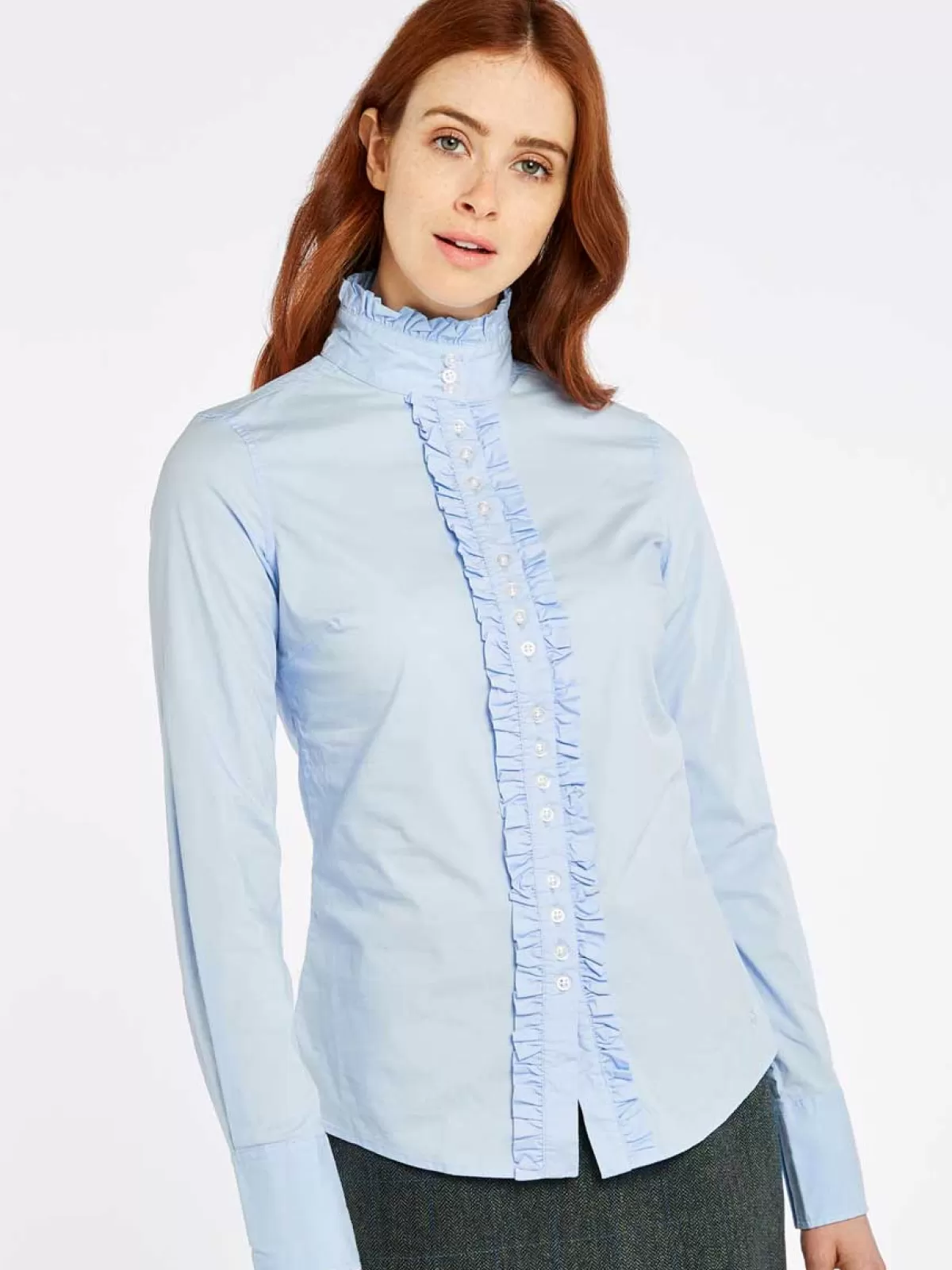 Best Dubarry Chamomile Ladies Shirt Blue