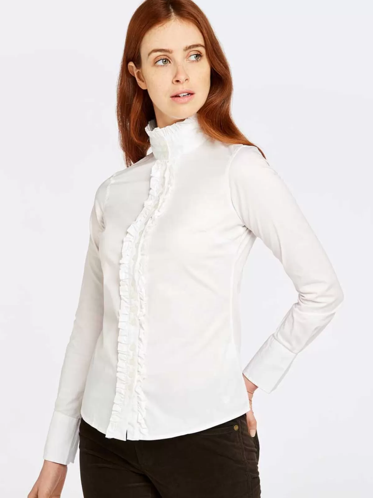 Best Dubarry Chamomile Ladies Shirt White