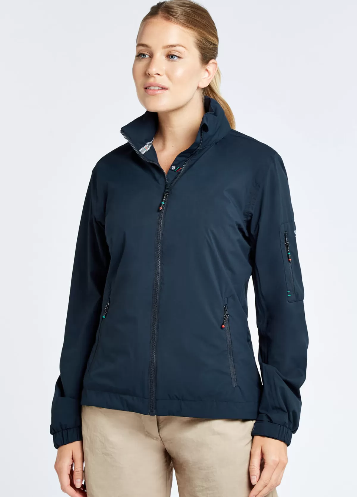 Shop Dubarry Corfu Womens Lightweight Crew Jacket Navy