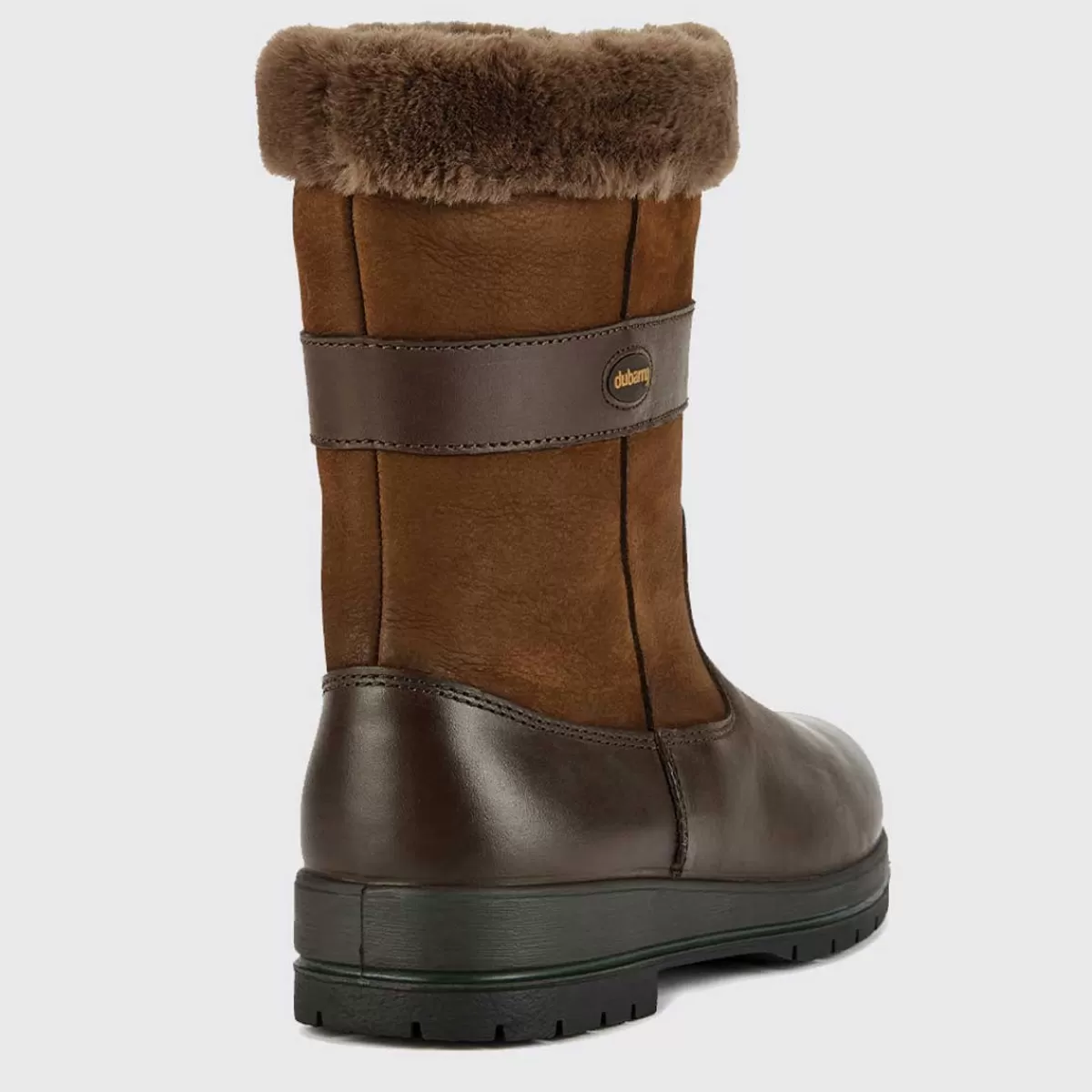 Clearance Dubarry Foxrock Fur Lined Country Boots - Walnut