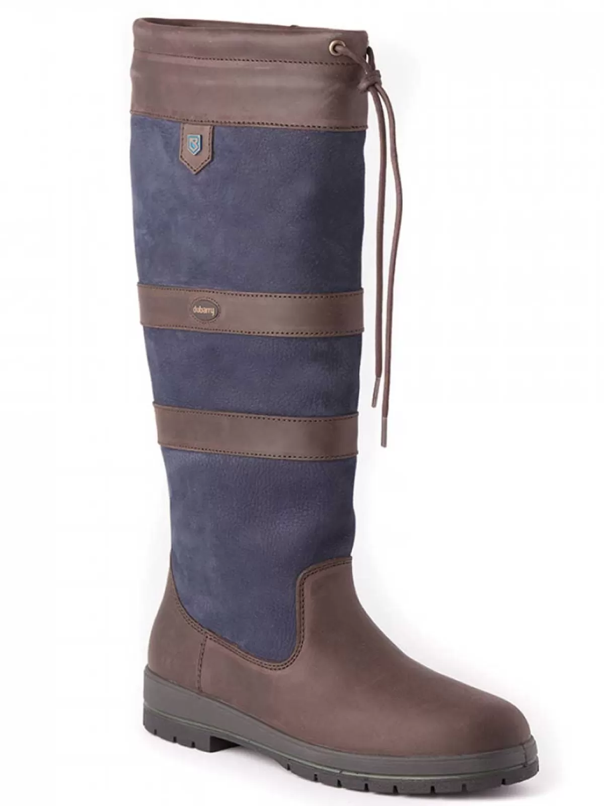 Best Sale Dubarry Galway Country Boots Navy & Brown