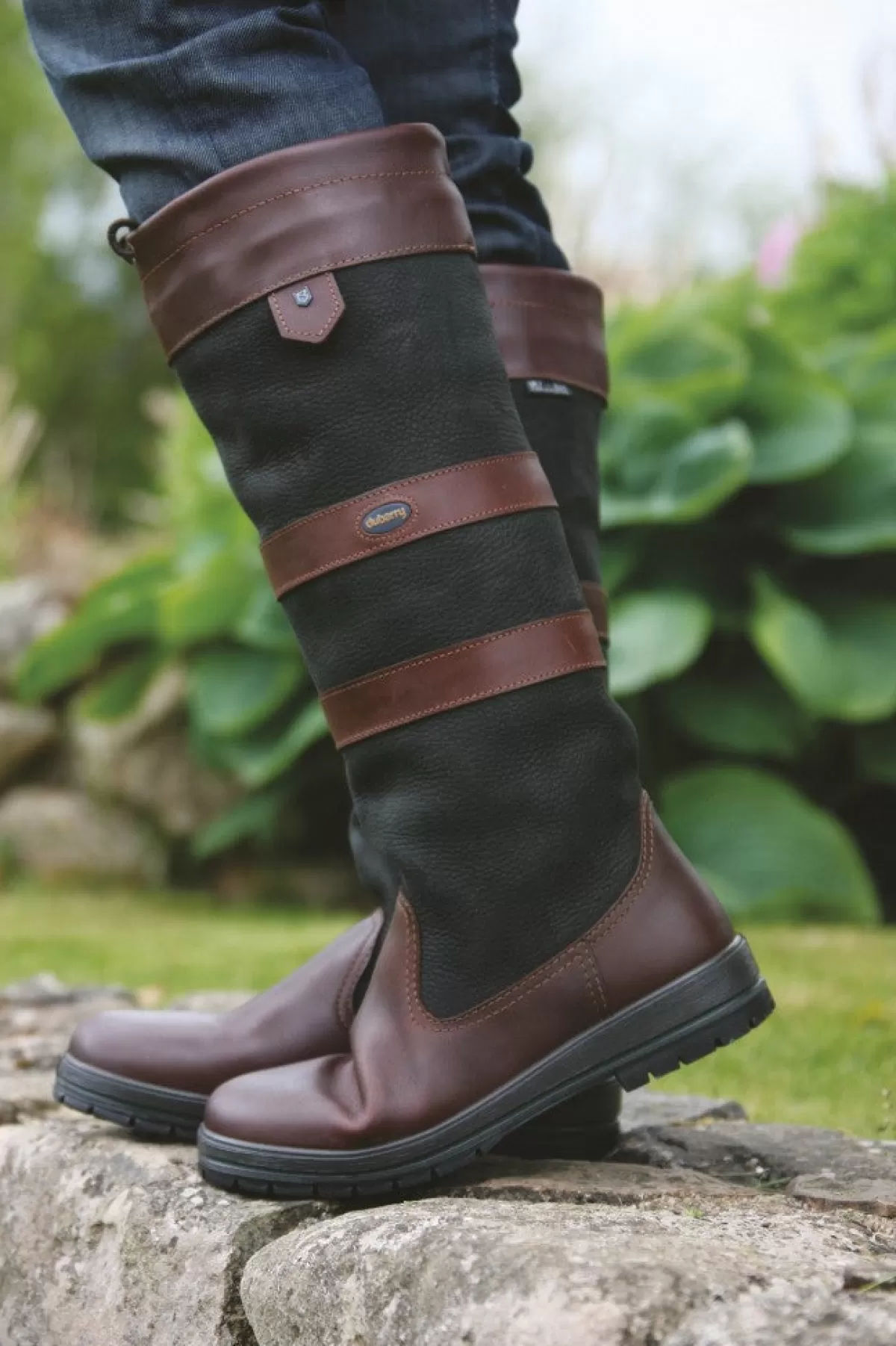 Shop Dubarry Galway Country Boots Black & Brown