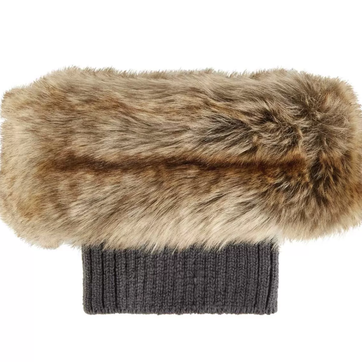 Shop Dubarry Glenfort Faux Fur Boot Cuff Chinchilla